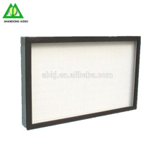 Mejor precio H13 H14 Mini plisado filtro de aire HEPA para HVAC hecho en China